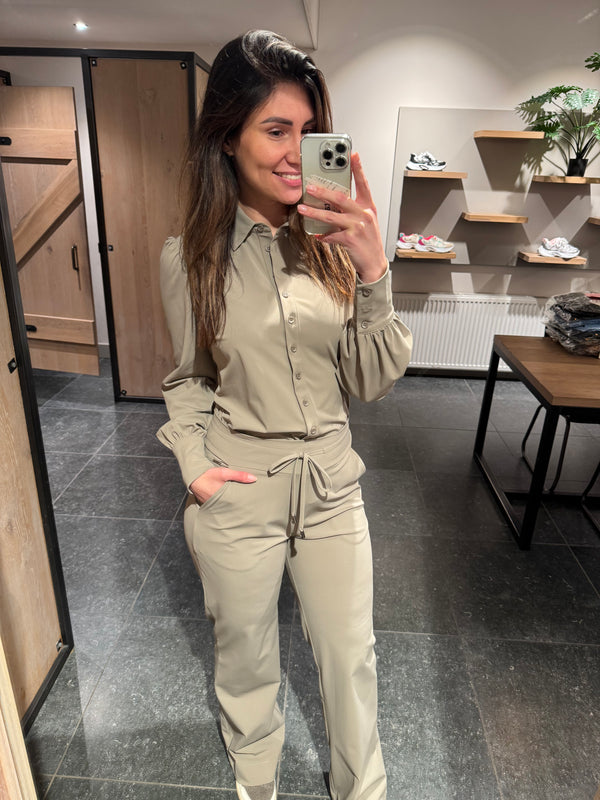 MI PIACE 202037 blouse taupe
