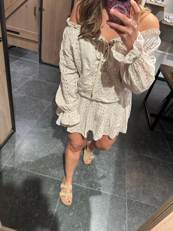 Playsuit broderie