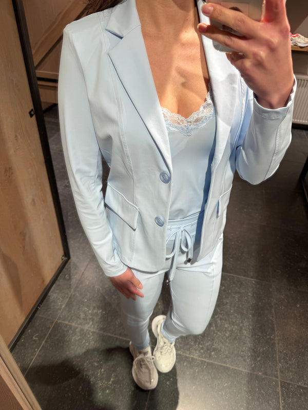 Mi piace blazer 202015 licht blauw