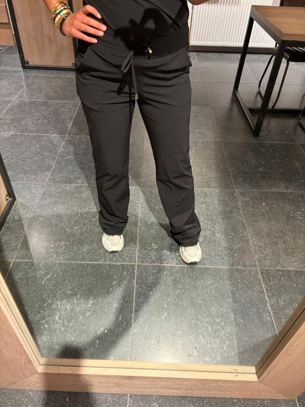 Mi piace straight broek zwart 202089