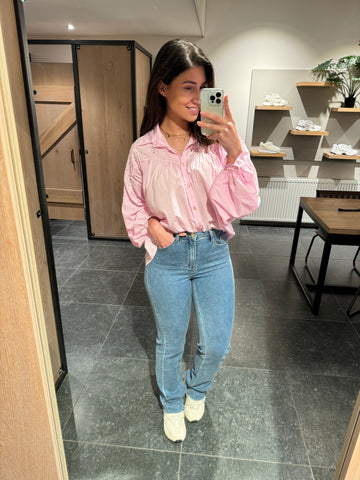 Lieke blouse roze