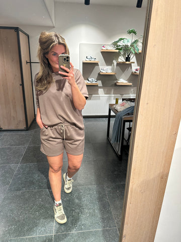 Setje shelly taupe