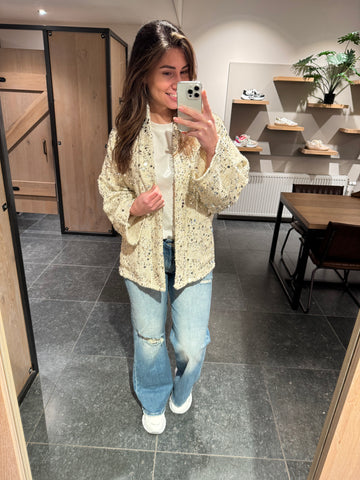 Glitter jas