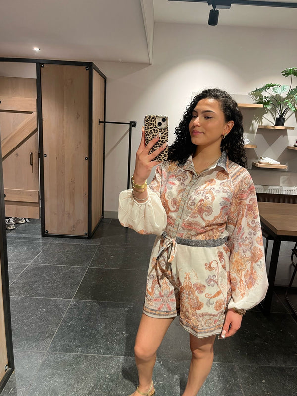 Jumpsuit emi crème