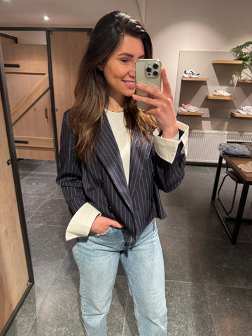 Blazer mona blauw