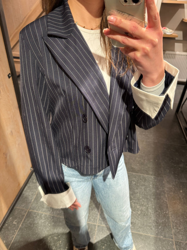 Blazer mona blauw
