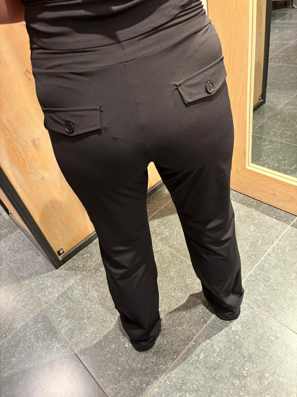Mi piace straight broek zwart 202089