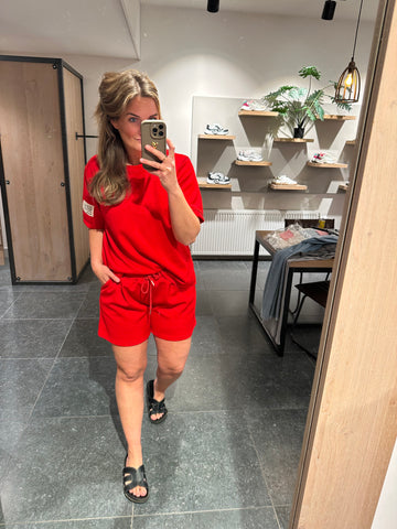 Setje shelly rood