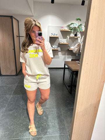 Setje beige/geel