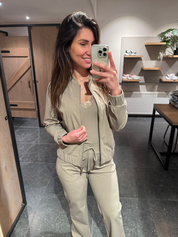 MI PIACE 202463 bomber taupe